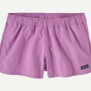 Patagonia Women's 2.5 in baggies shorts, size L